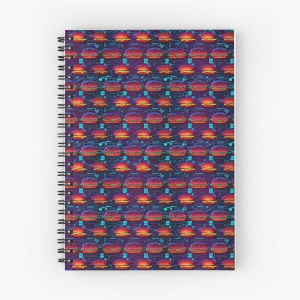Item preview, Cyber punk style Hamburger Pattern Mosaic in future style designed and sold by 40667ers.