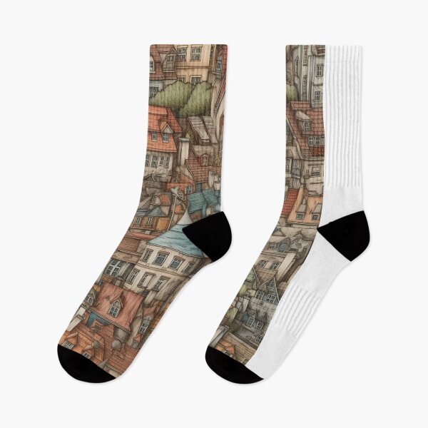 Item preview, Old town designed and sold by holodream.