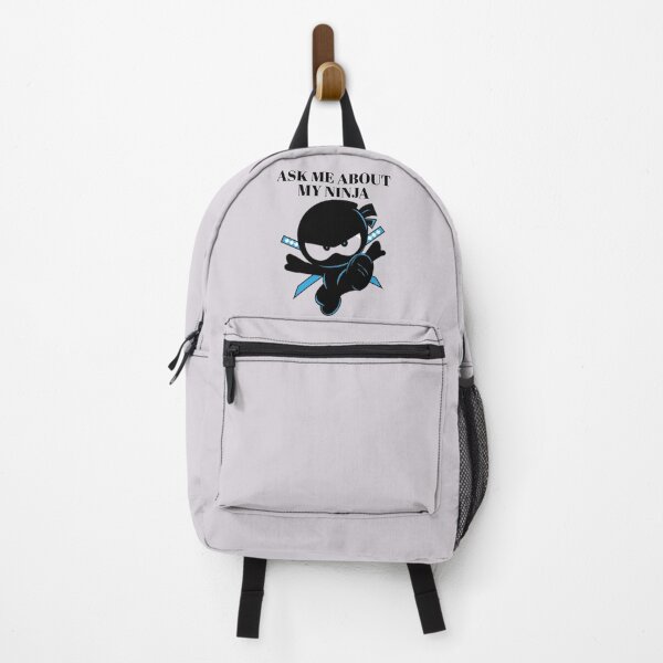 Item preview, Ask me about my ninja. Kids t-shirts and long sleeves designed and sold by bloosoms.