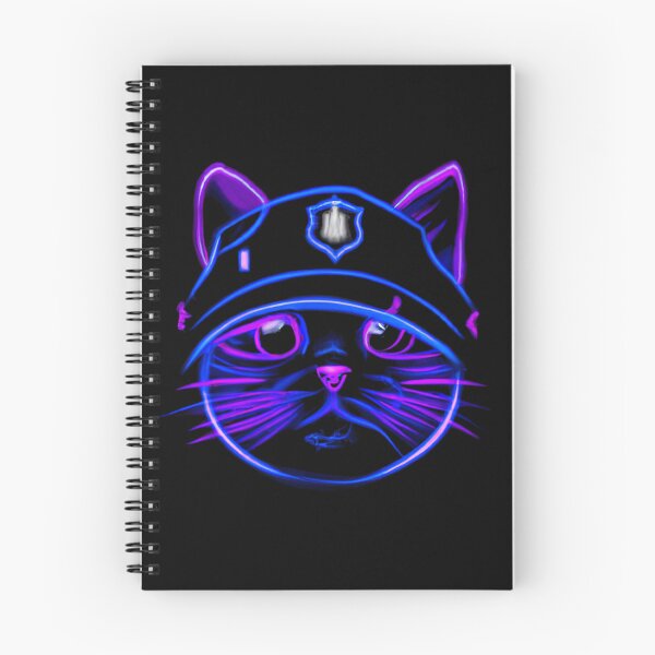 Item preview, Cyberpunk cat police, T-shirt designed and sold by jaharek.