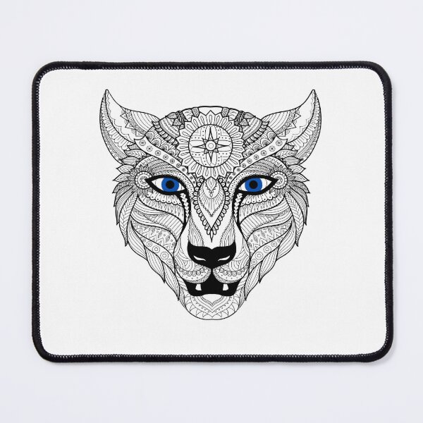 Item preview, Sacred TIGER Mandala Sayagata designed and sold by KarolloBrand.