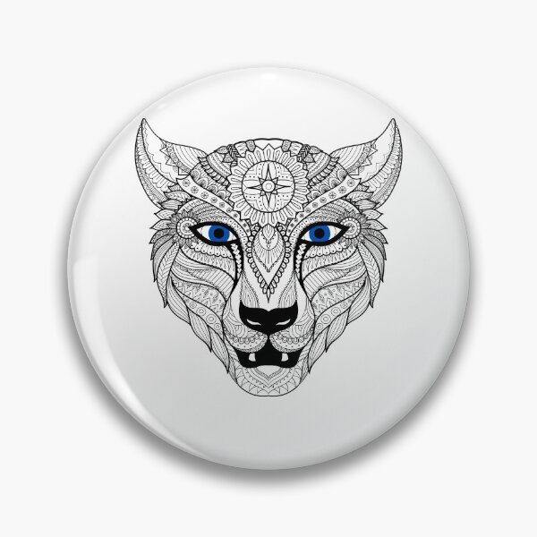 Item preview, Sacred TIGER Mandala Sayagata designed and sold by KarolloBrand.