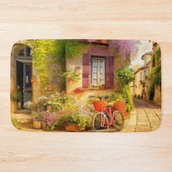 Item preview, Mediterranean Street Landscape  designed and sold by Pretty-Bird.