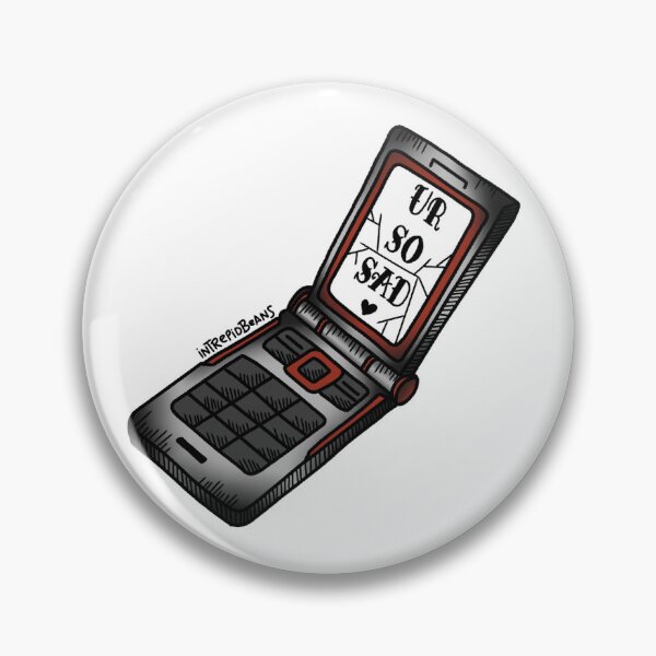 Item preview, “You’re So Sad” Flash Tattoo designed and sold by IntrepidBeans.