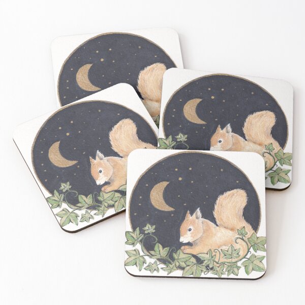 Item preview, The squirrel and the moon designed and sold by BlueTulip20.