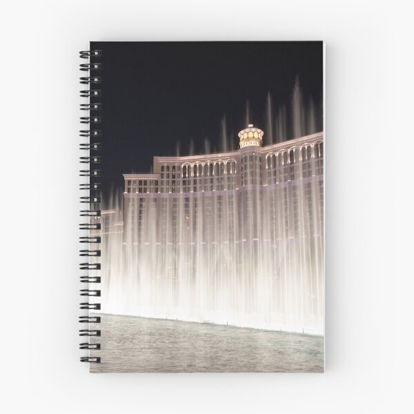 Item preview, Midnight Water Dance - Bellagio Fountains Las Vegas Nevada USA designed and sold by Georgia Mizuleva.