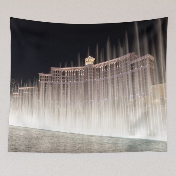 Item preview, Midnight Water Dance - Bellagio Fountains Las Vegas Nevada USA designed and sold by Georgia Mizuleva.
