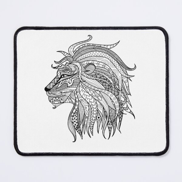Item preview, Sacred LION Mandala Sayagata designed and sold by KarolloBrand.
