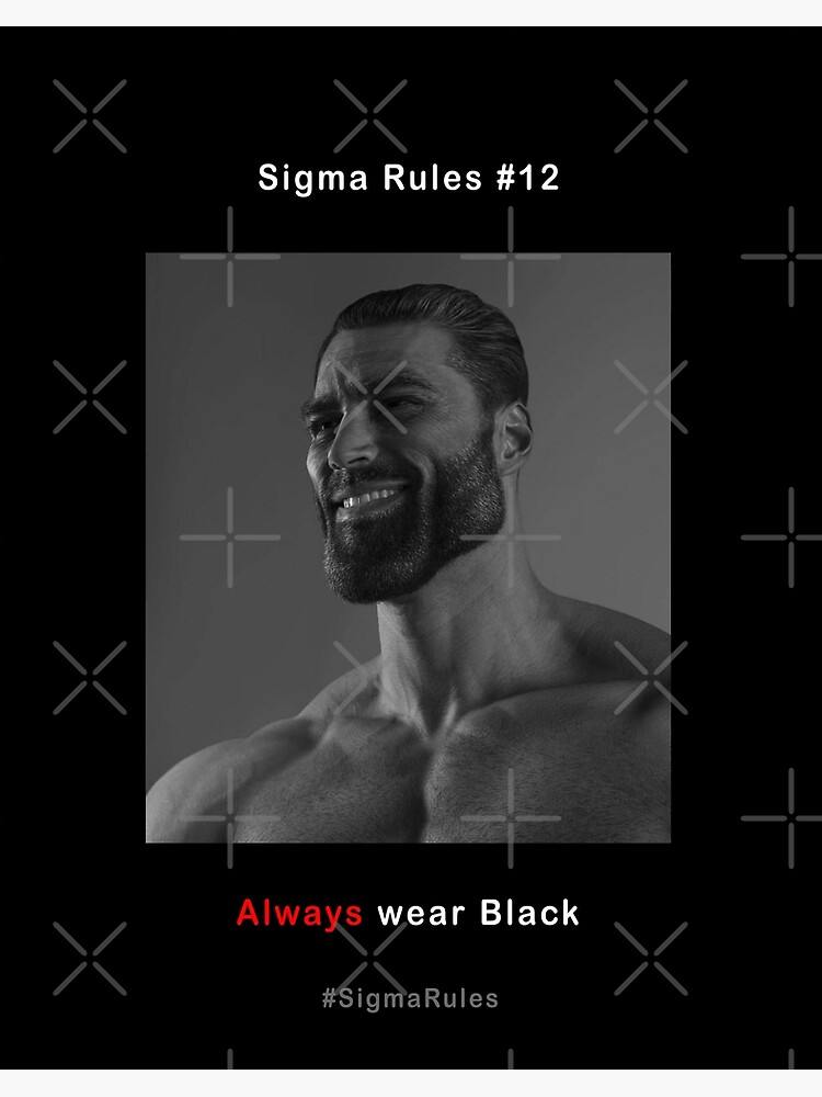  Gigachad Sigma Male Bodybuilder Giga Chad Sigma Grindset  T-Shirt : Clothing, Shoes & Jewelry
