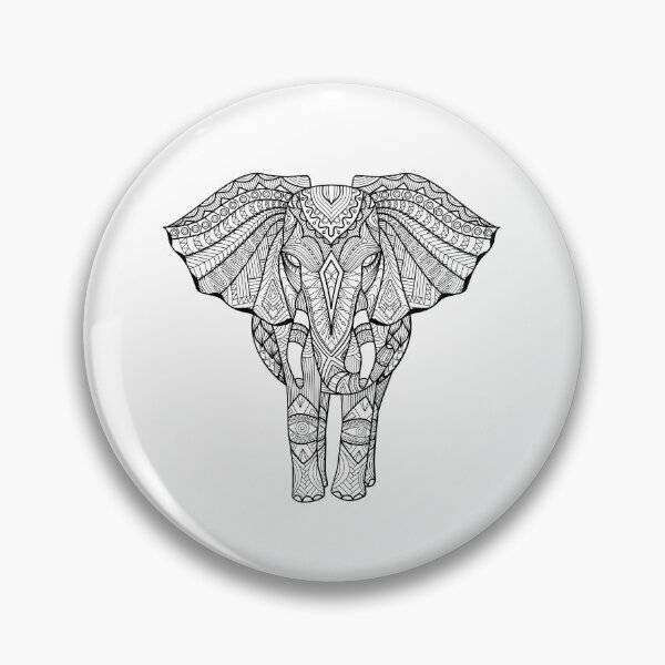 Item preview, Sacred ELEPHANT Mandala Sayagata designed and sold by KarolloBrand.