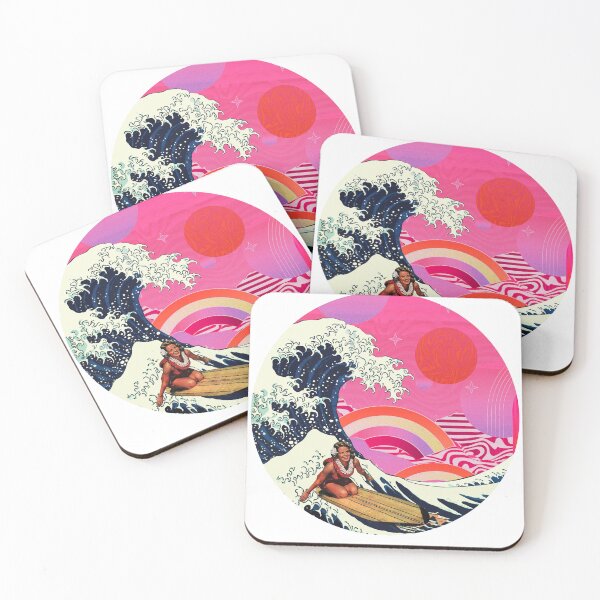 Item preview, The Great Wave Over The Rainbow designed and sold by BarcelonaLights.