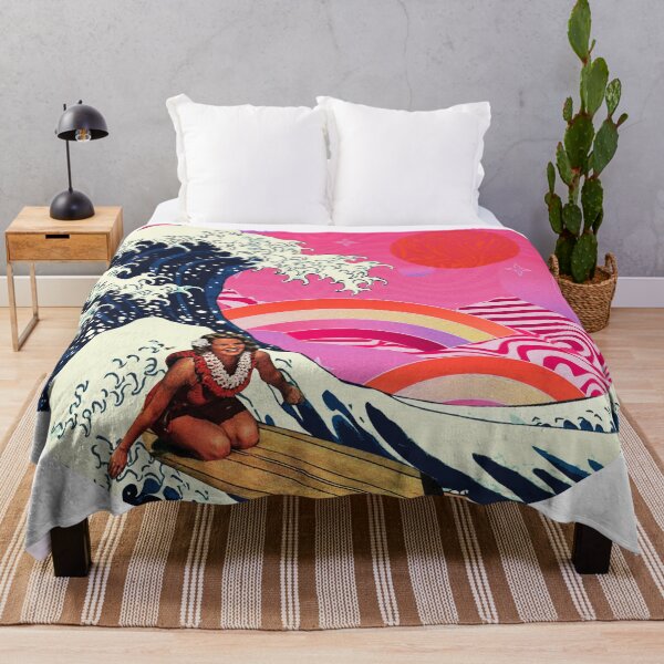 Item preview, The Great Wave Over The Rainbow designed and sold by BarcelonaLights.