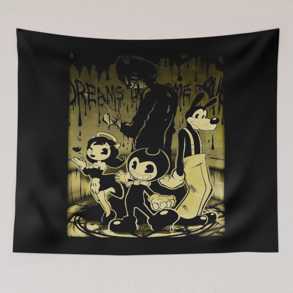 Item preview, bendy and the ink machine designed and sold by kitchellpostle.