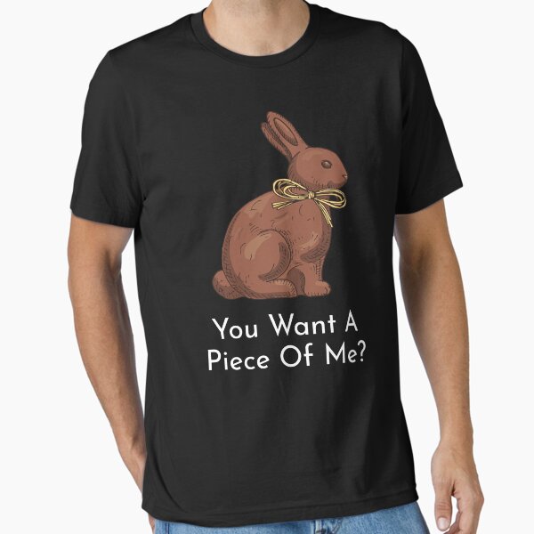 Item preview, Chocolate Easter bunny A Piece Of Me designed and sold by MooonTees.
