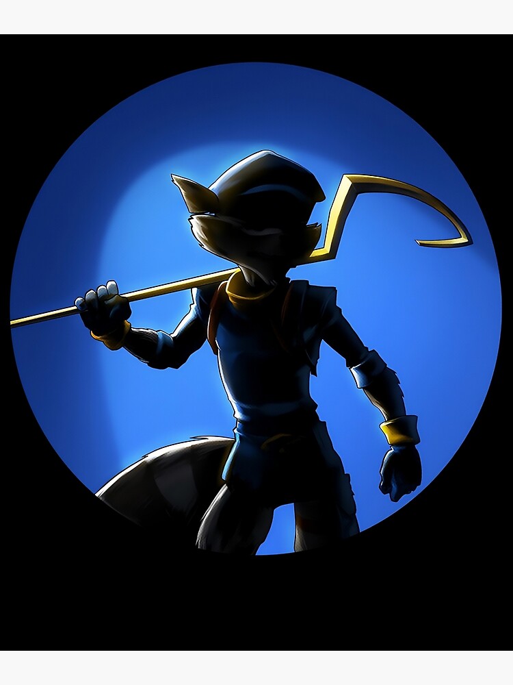 Sly Cooper Artwork Playstation Poster Premium Semi-glossy 