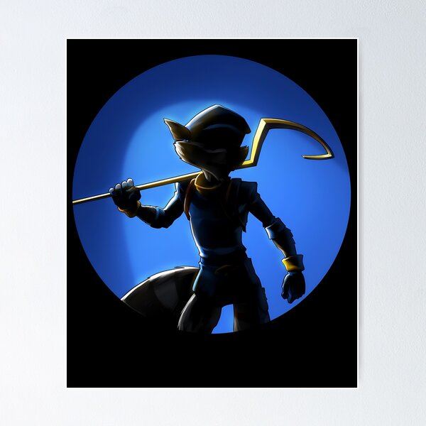 Sly Cooper Artwork Playstation Poster Premium Semi-glossy 