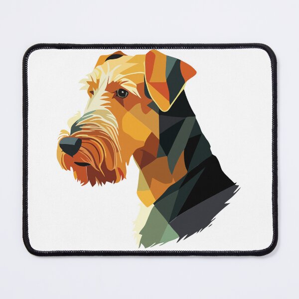 Artikelvorschau, Airedale Terrier entworfen und verkauft von Mintberries.
