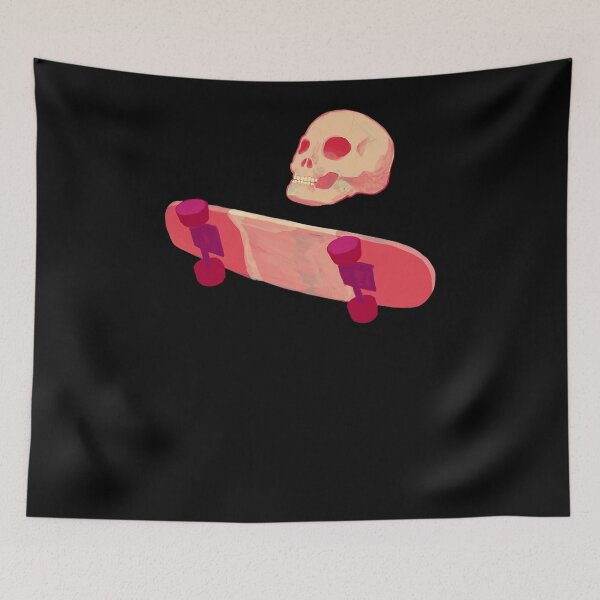 Item preview, Rad in Peace - skateboarding skull - Red ver designed and sold by Trendy-holland.