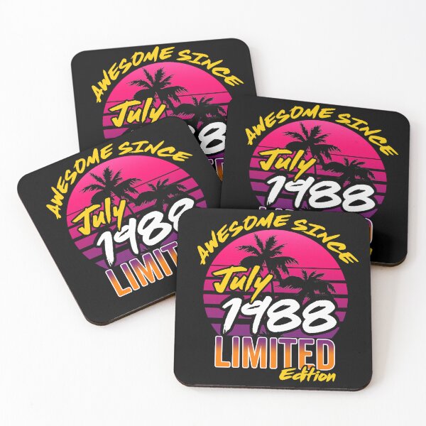 Item preview, Awesome Since July 1988 | Made In 1988 | July 1988 Limited Edition designed and sold by AMINE  ★★★★★.