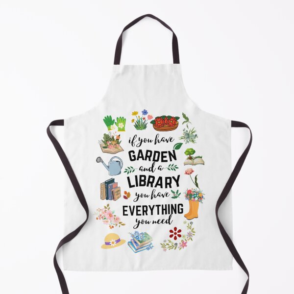 Artikelvorschau, Wenn Sie einen Garten und eine Bibliothek haben, haben Sie alles, was Sie brauchen entworfen und verkauft von deepblueH.