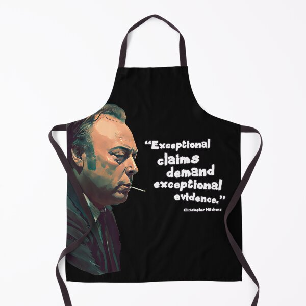 Item preview, Exceptional Claims - Hitchens Quote designed and sold by Subliminal Media.