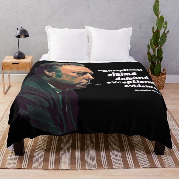 Item preview, Exceptional Claims - Hitchens Quote designed and sold by Subliminal Media.