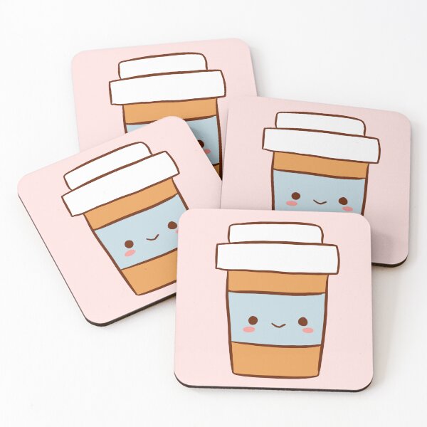 Item preview, kawaii coffee cup designed and sold by Yarafantasyart.