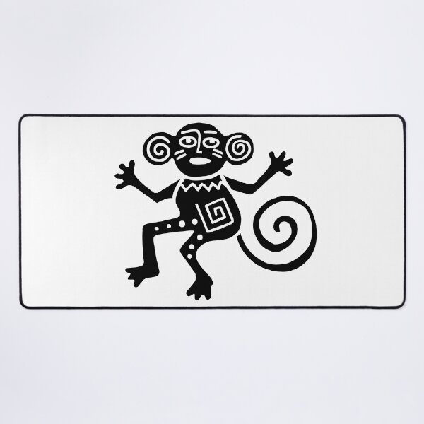 Item preview, Ancient mexican symbol, monkey designed and sold by MIRO3D.