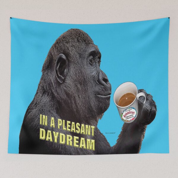 Item preview, Daydreaming Gorilla designed and sold by kristalcurt.