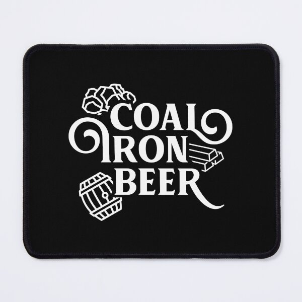 Item preview, Coal Iron Beer Brass designed and sold by pixeptional.