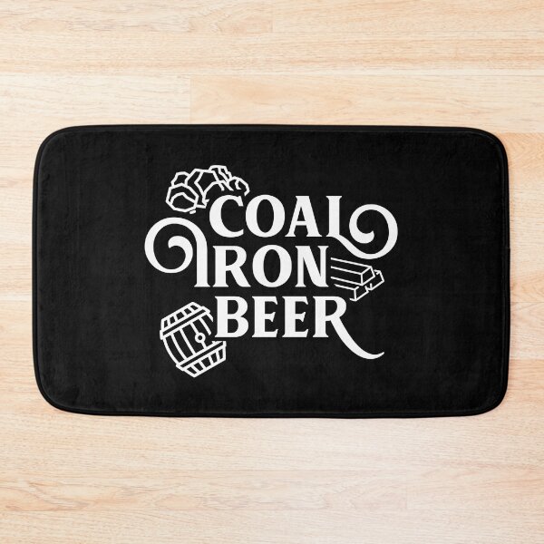 Item preview, Coal Iron Beer Brass designed and sold by pixeptional.