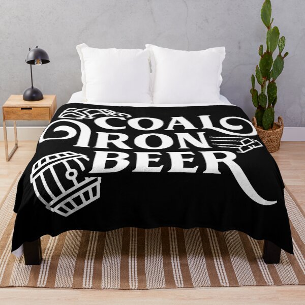 Item preview, Coal Iron Beer Brass designed and sold by pixeptional.