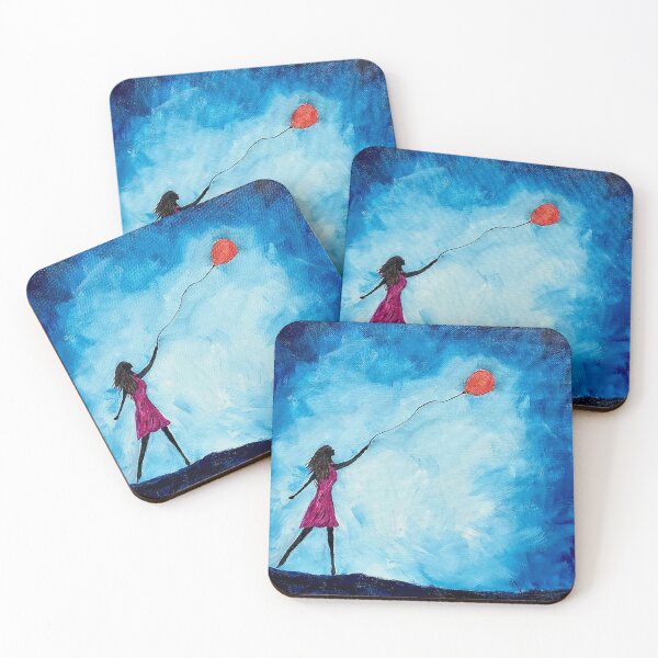 Item preview, Girl with a red balloon designed and sold by Audrey Krüger.