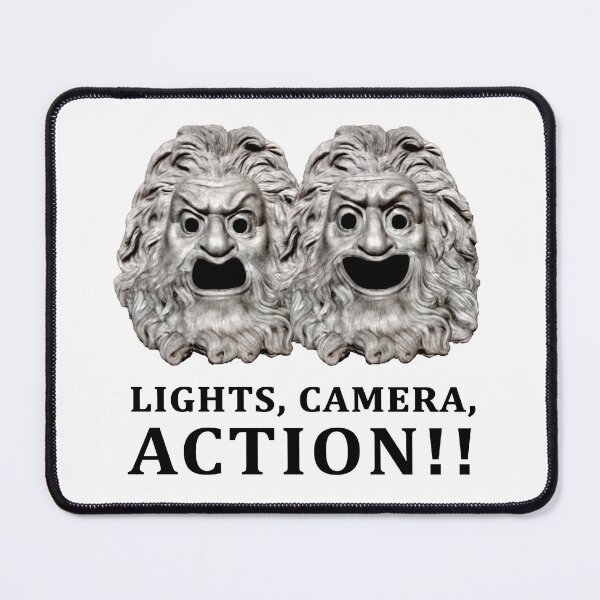 Item preview, Acting concept graphic logo designed and sold by DFLC Prints.