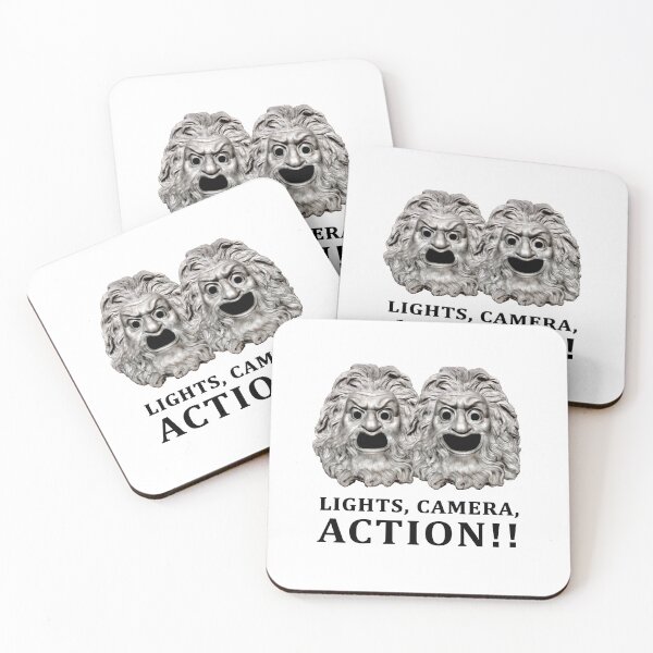 Item preview, Acting concept graphic logo designed and sold by DFLC Prints.