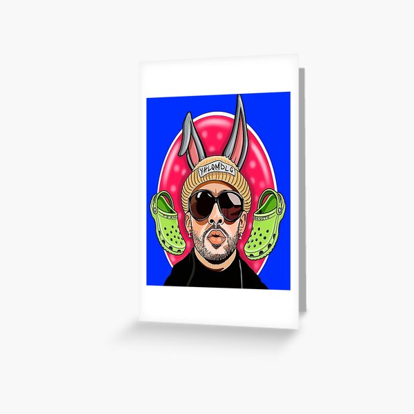 Safaera Bad Bunny Birthday Card  Bunny birthday, Birthday cards, Instagram  captions for friends