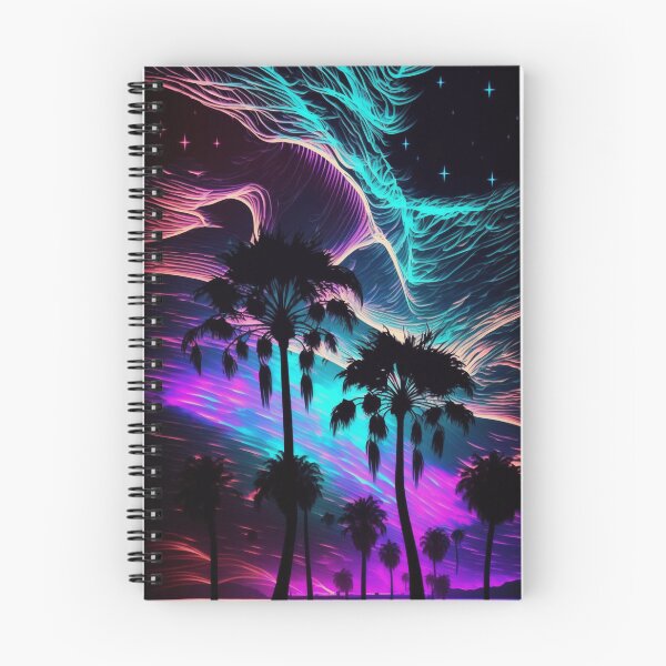 Artikelvorschau, Mystic Palms Night entworfen und verkauft von VhsNeon.