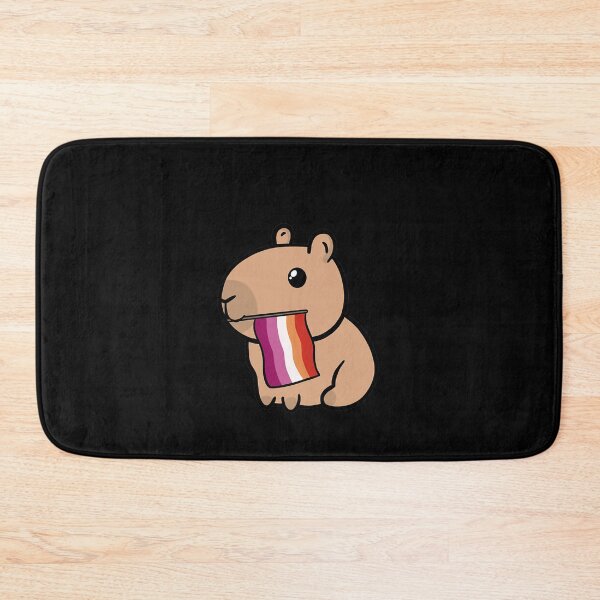 Item preview, Capybara Lesbian Flag, Capybara Themed pride Gift, Capybara Lesbian Flag, Capybara Pride Gift designed and sold by WizardsStokes88.