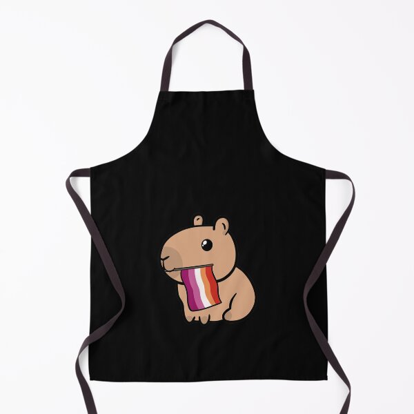 Item preview, Capybara Lesbian Flag, Capybara Themed pride Gift, Capybara Lesbian Flag, Capybara Pride Gift designed and sold by WizardsStokes88.