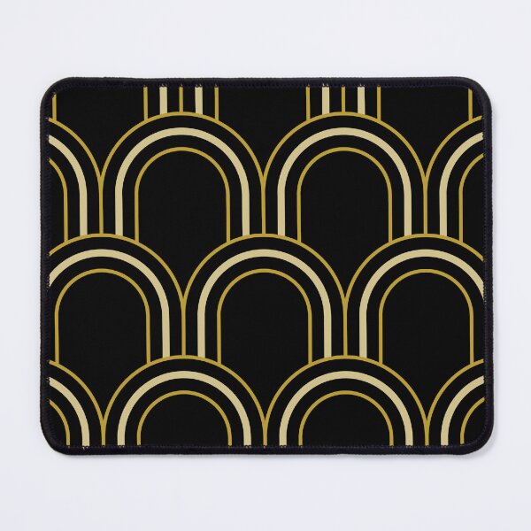 Item preview, Black and Gold Art Deco designed and sold by KatsCanvas.