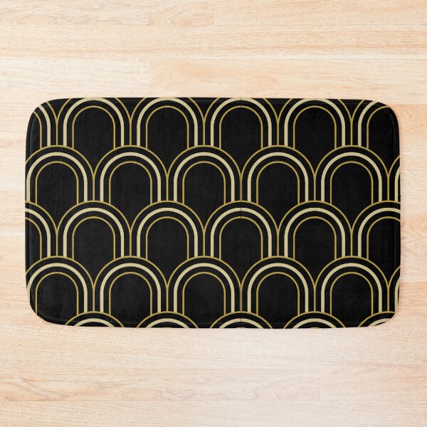 Item preview, Black and Gold Art Deco designed and sold by KatsCanvas.