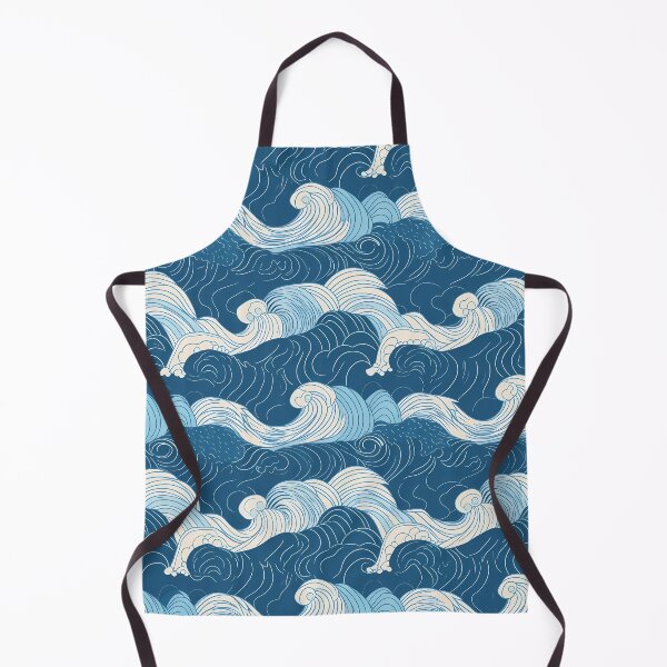 Item preview, Ocean Serenity: Soothing Wave Pattern Version 6 designed and sold by PM-Artistic.