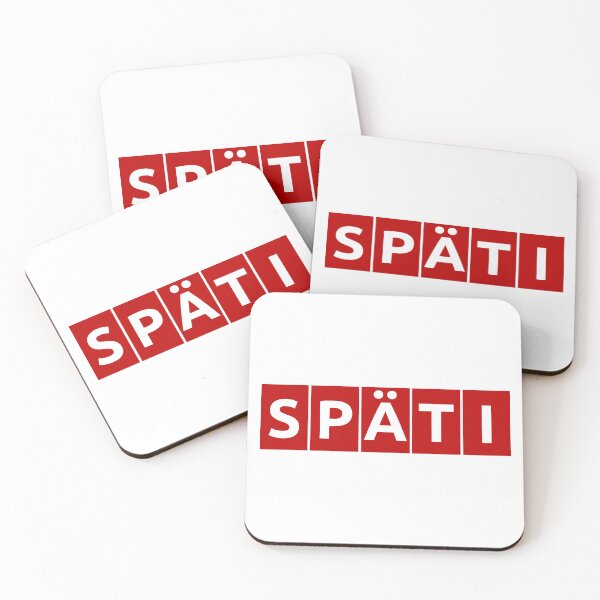 Item preview, SPÄTI - logo red - Berlin culture - nerd humor - late purchase designed and sold by Marcel Wirth.
