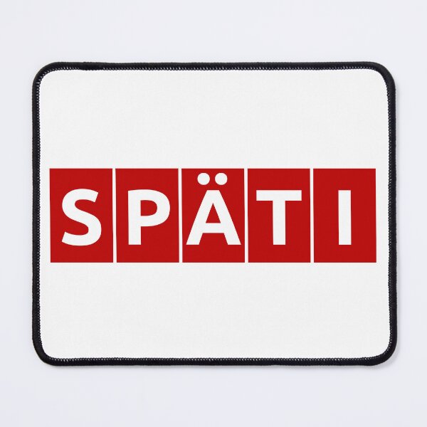 Item preview, SPÄTI - logo red - Berlin culture - nerd humor - late purchase designed and sold by Marcel Wirth.