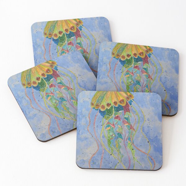 Item preview, Neon Jellyfish designed and sold by SeaEchoes.