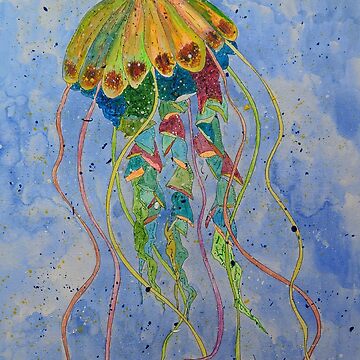 Artwork thumbnail, Neon Jellyfish by SeaEchoes