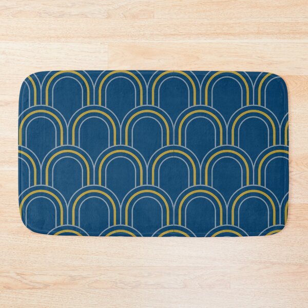 Item preview, Blue and Gold Art Deco designed and sold by KatsCanvas.