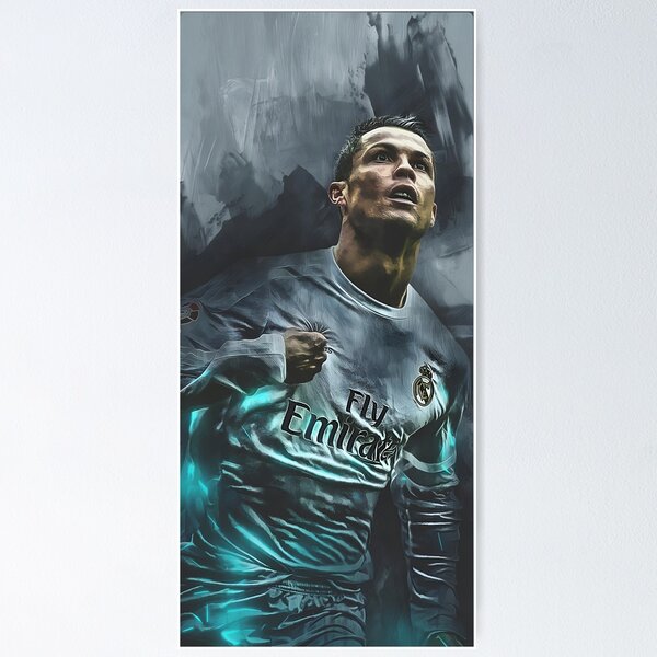Item preview, Cristiano Ronaldo's Victorious Moment - A Trending Digital Artwork by Indianrocks Collection designed and sold by Indianrocks.