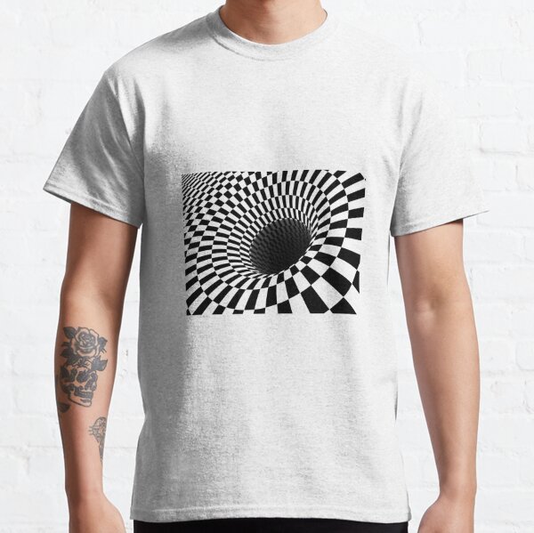 Optical Illusion, Visual Illusion,  Cognitive Illusions, #OpticalIllusion, #VisualIllusion,  #CognitiveIllusions, #Optical, #Illusion, #Visual, #Cognitive, #Illusions Classic T-Shirt