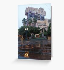 Tower of Terror Greeting Card